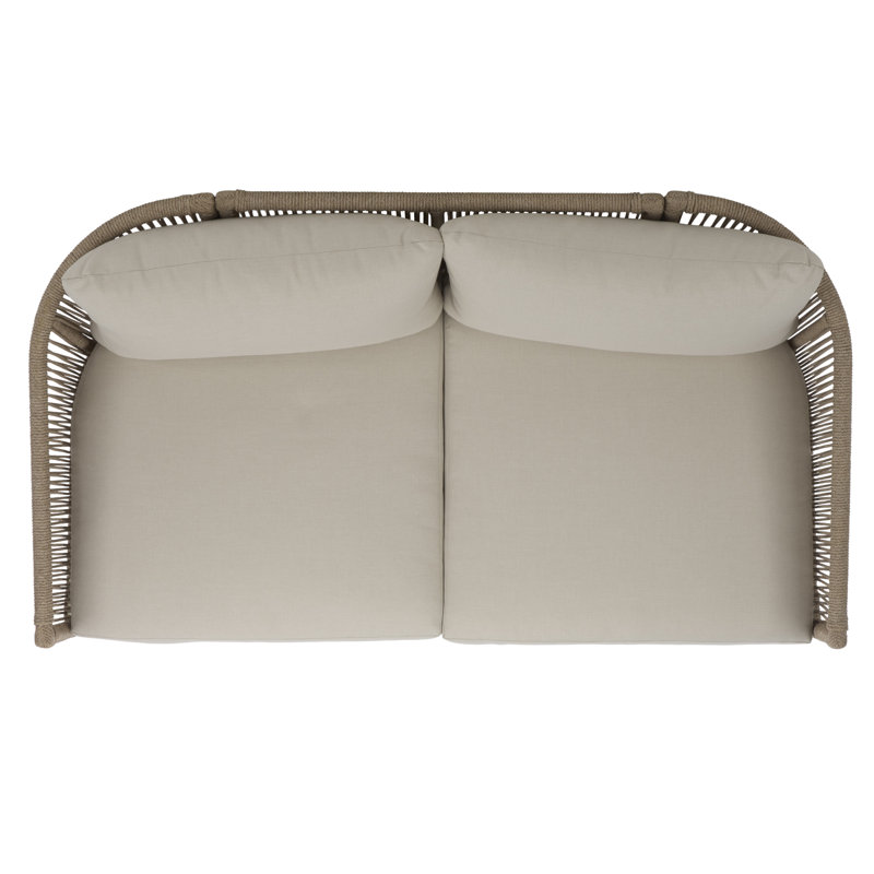 Kos Loveseat, Heather Tan