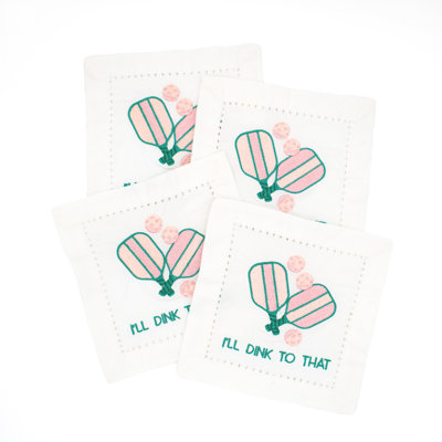 Ensemble de serviettes de table Pickleball