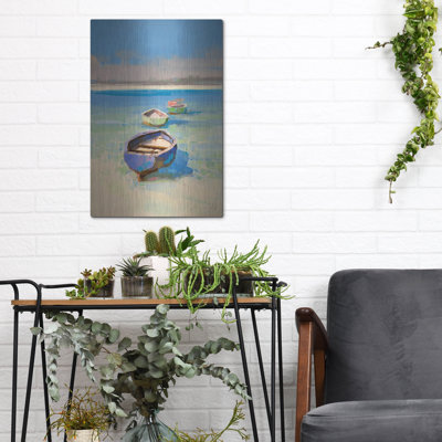 Breakwater Bay 'Caribbean Shore' by Vahe Yeremyan Metal Wall Art