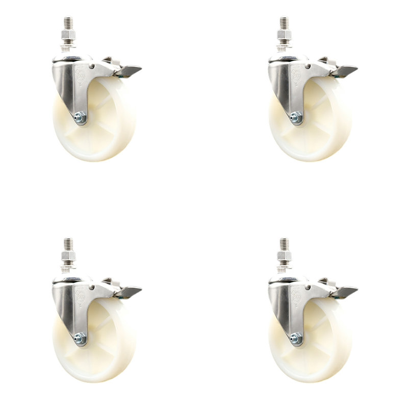 Roulettes en nylon