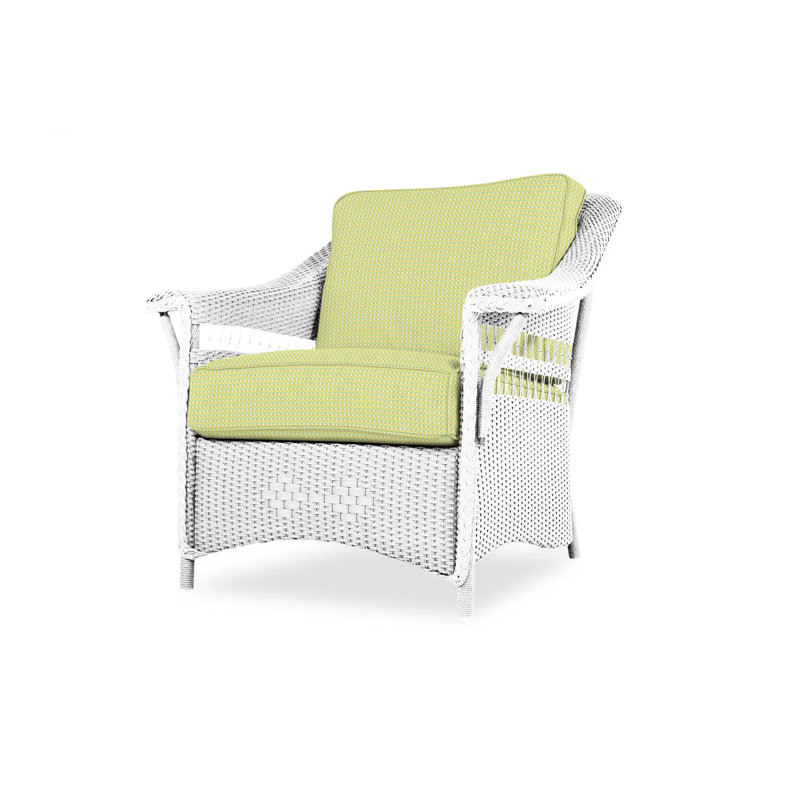 Nantucket Outdoor Lounge Chair, White, Charlotte Sparrow