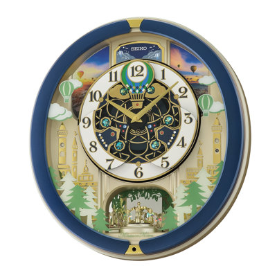 Seiko QXM398LRH MIM-Wall, Quartz, Blue