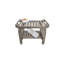 24'' W Teak Shower Bench