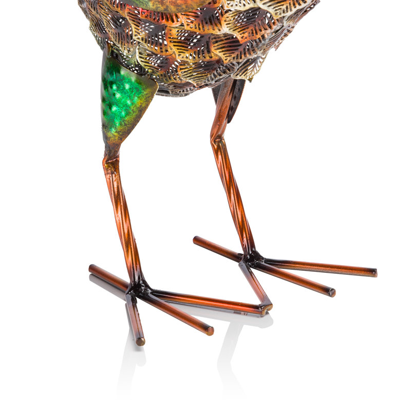 Statue de coq Menan, Vert