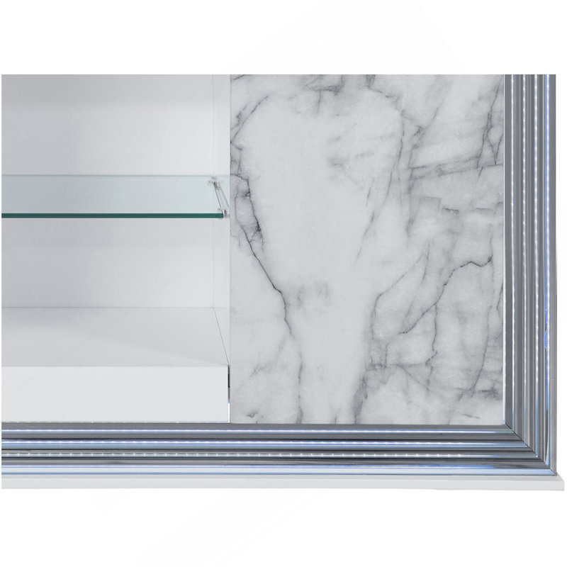 MOON WHITE MARBLE BUFFET
