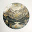 «Mountain Castle», horloge murale en verre-1760139414