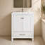 Ensemble de meuble-lavabo autoportant 30 po Anvay en vert forêt avec comptoir en quartz de Carrare-1342386987-1467094318
