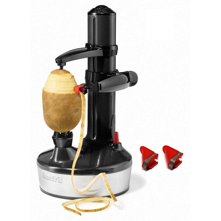 Electric Potato Peeler with 1 Replacement Blades Stainless Steel