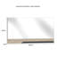 Cardenas Wood Flat Wall Mirror