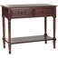 Console 35,8 po Barnicle Classic - Table en bois de pin massif avec 2 tiroirs pour le couloir et l'entrée-1452924560