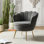 Fauteuil demi-tonneau Hendrix