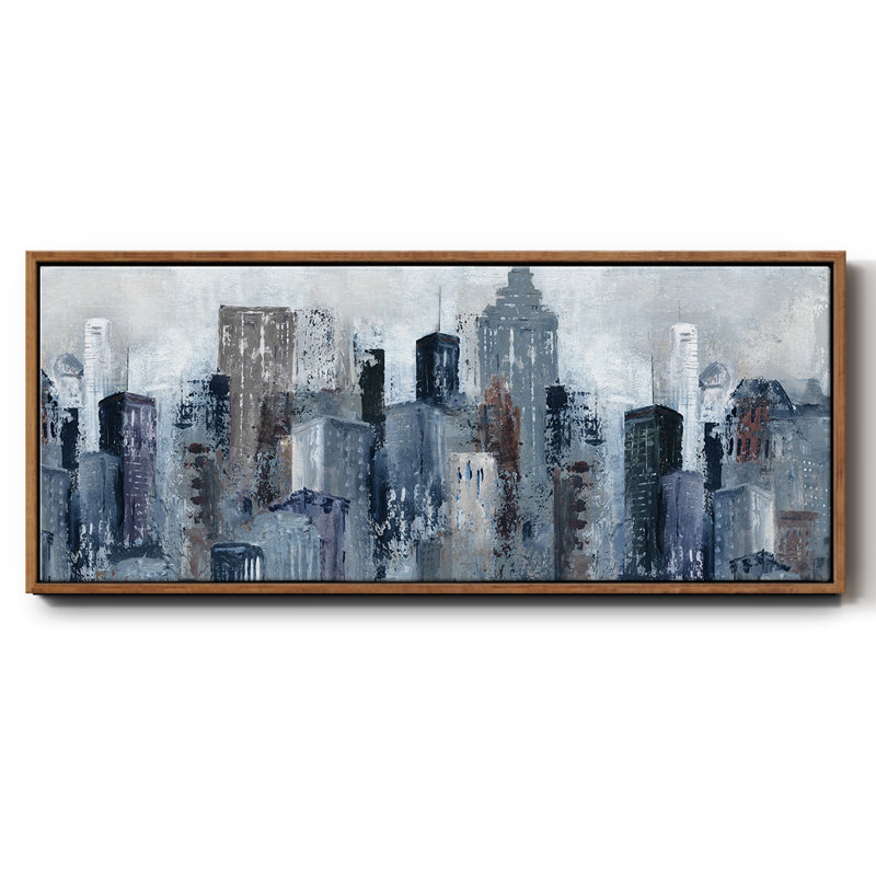 City Mood - Toile encadrée, H 24 po x l 60 po