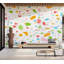 Murale pelez et collez de qualité supérieure - Confettis colorés-2098312931