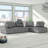 Upholstered L-Shaped Sectional Reversible