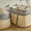 Ensemble de 2 paniers en tissu Jumelle