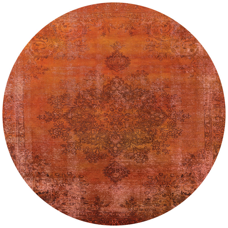 Richbell Oriental Indoor Rug, Round 8'