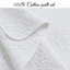 Ensemble réversible en coton blanc 180 fils-381785839-296536206