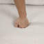Repose-pieds spacieux avec rangement, tissu chenille, design moderne pour le salon