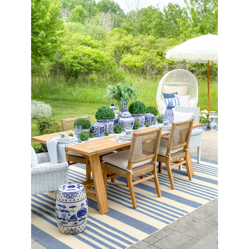 Tabouret de jardin en céramique Bilmont