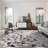 Coronado Modern Geometric Machine Washable And Foldable Rugs Brown/White for Living Room Bedroom-82939590