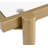 Lennie Metal & Glass Console Table-437976567-437891383