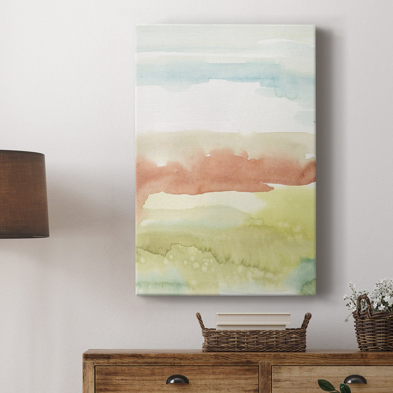 Blushing Sunrise II -Custom Wrapped Gallery Cavas