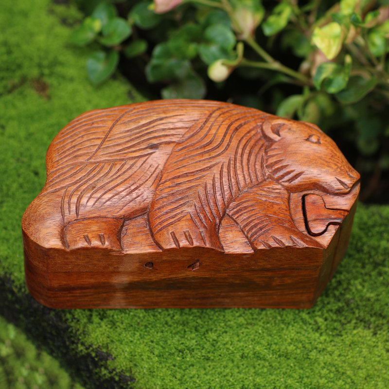 Boîte à casse-tête ours
