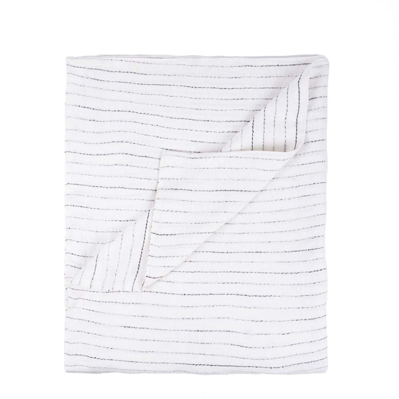 Cambria Duvet Cover, White, King Duvet Cover