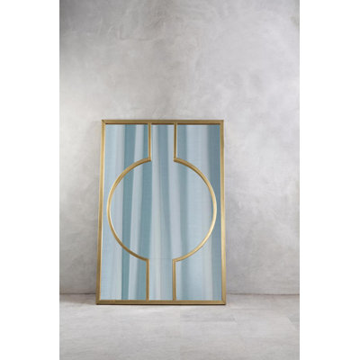Lewistown Metal Flat Wall Mirror