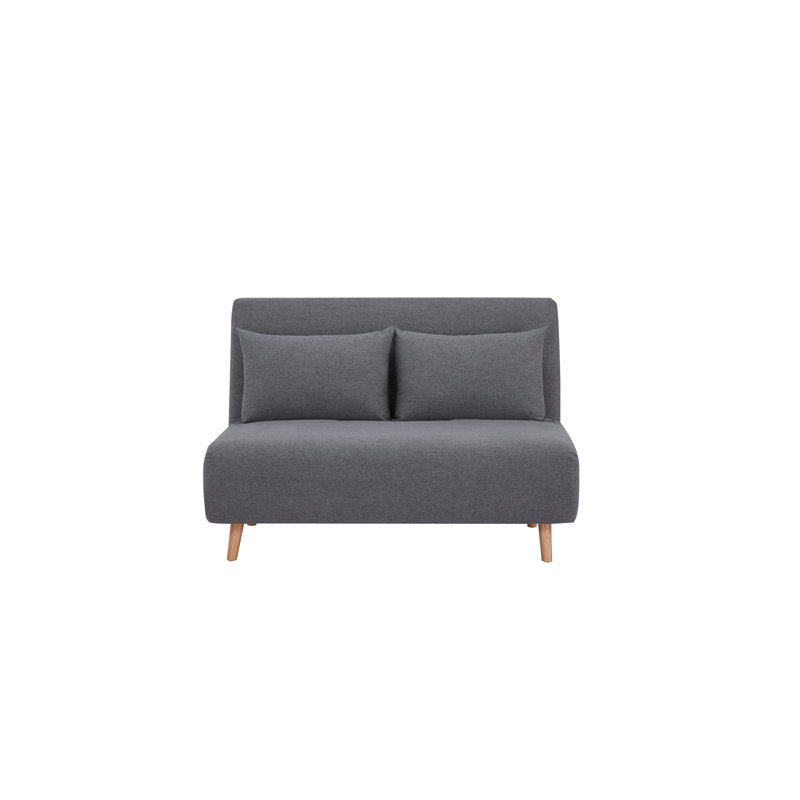 Etelvina 2 Seater Sofa Bed, Medium Grey, 2