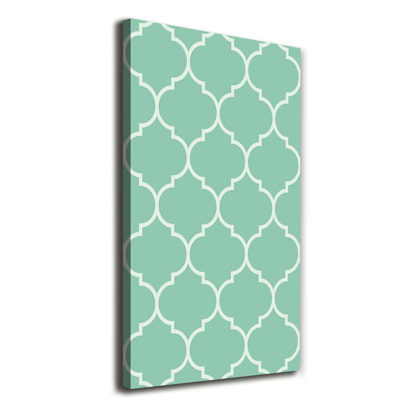 Moroccan Background - Wrapped Canvas Print
