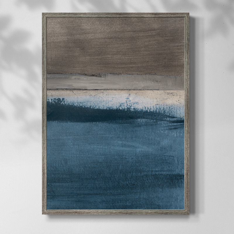 «Midnight Sky II», reproduction encadrée - bois massif, H 11 po x l 9 po