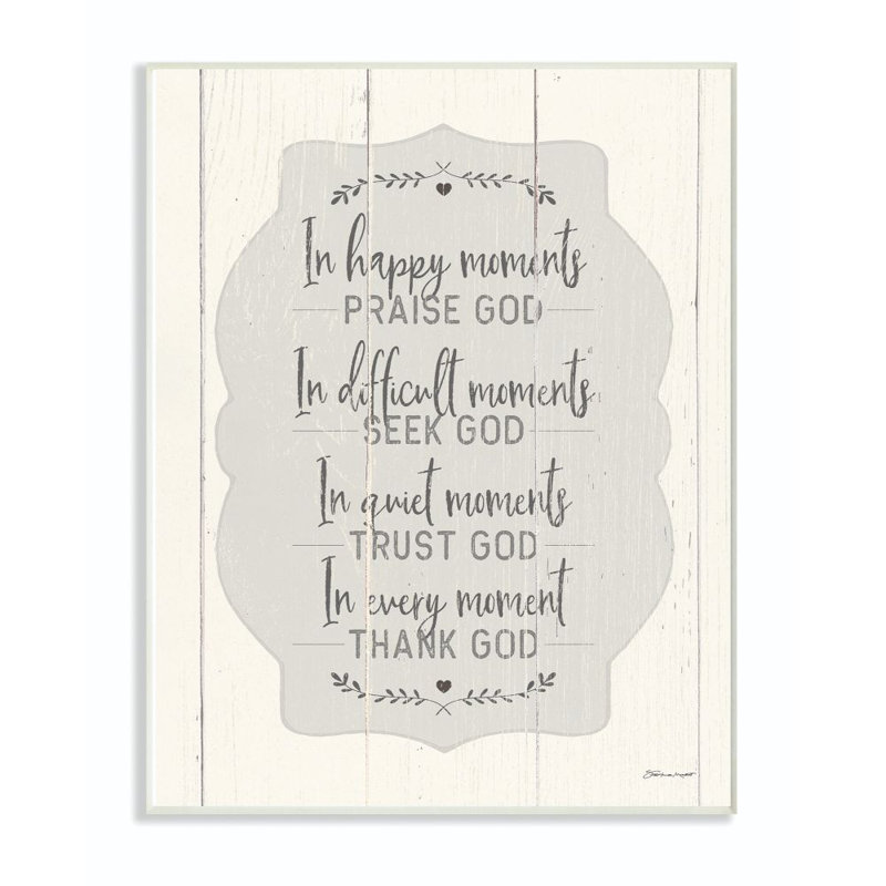 Impression sur toile, «Happy Happy Moments», H 15 po x l 10 po x P 0,5 po, Plaque murale