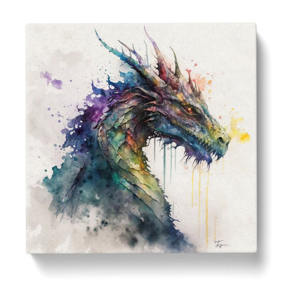 Dragon Watercolour - Print