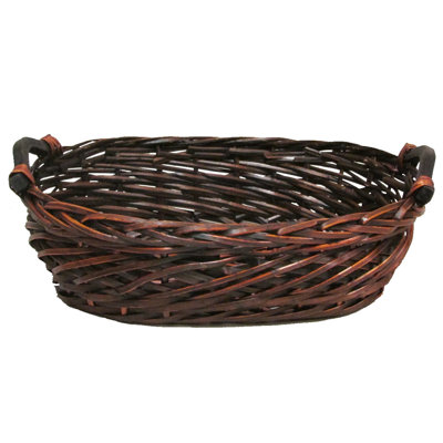 Charlton Home® Solid Wood Decorative Basket