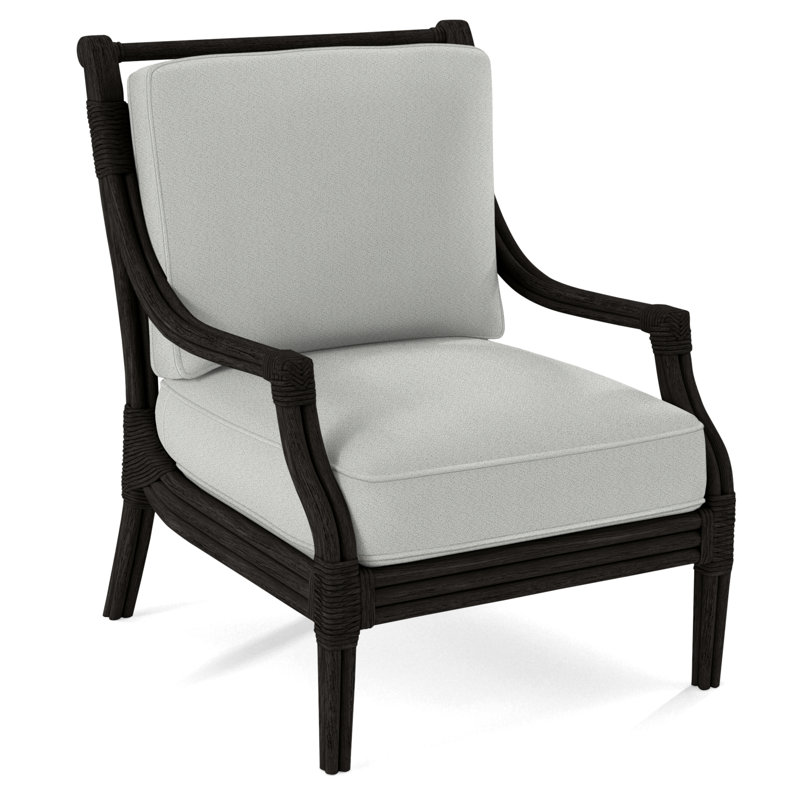 Fauteuil l 32 po Inveron, Noir antique, Performance Crypton coquille d'œuf; 0884-93