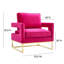 Avery Velvet Armchair-200233243