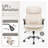 Home Office Linen Velvet Fabric Executive Chair-754466197-754466196