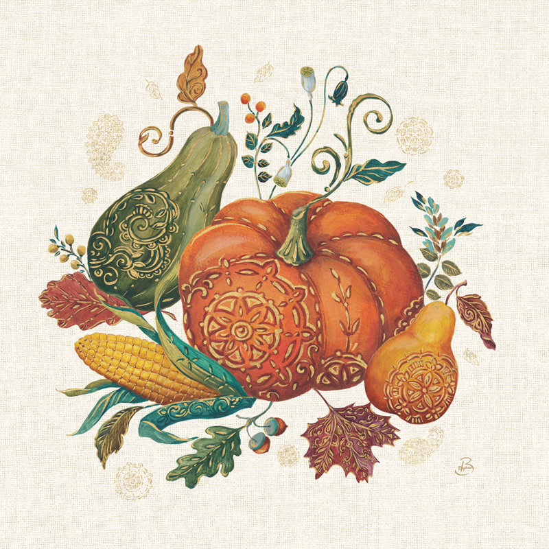 Spice Season VIII by Daphne Brissonnet - Wrapped Canvas Painting, 30cm H x 30cm W x 3.8cm D
