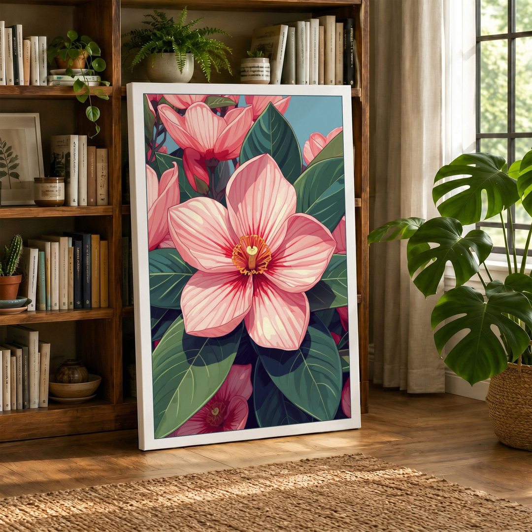 Blooming Petals Botanical - Wrapped Canvas