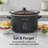 Hamilton Beach 5 Quart Easy Serve Programmable Slow Cooker