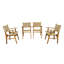 Brook Hallow 45cm H Solid Wood Armchair