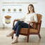 Upholstered Accent Chair-171008054
