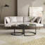 Extendable Frame Coffee Table with Storage-711837082