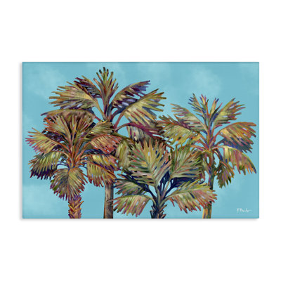  «Bondi Beach Palms», art mural sur toile par Paul Brent