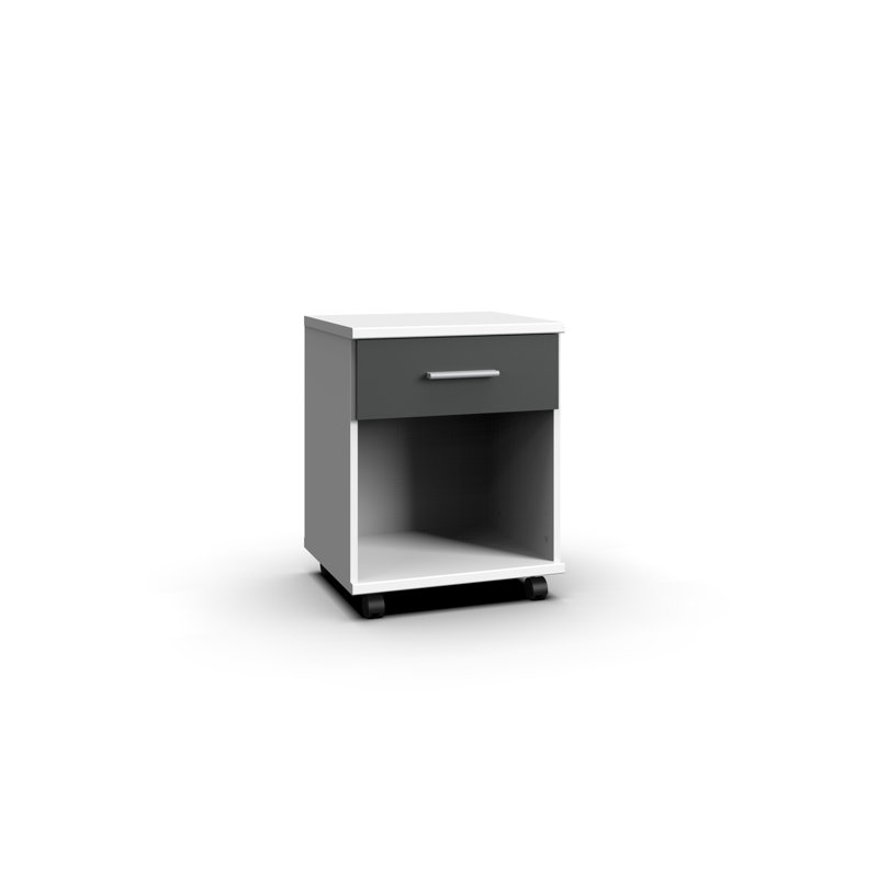 Florenzo 46cm Wide 1 -Drawer Mobile File Cabinet