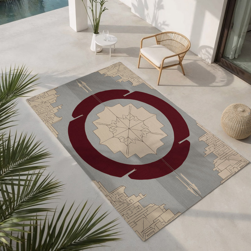 Tapis intérieur et extérieur Axis Harmony, Rectangle 9 pi x 12 pi