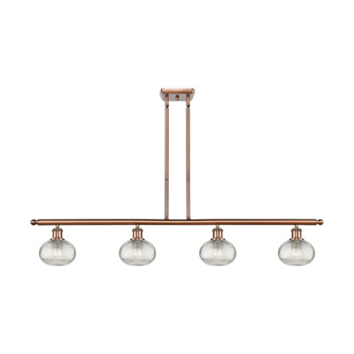 Luminaire suspendu pour îlot de cuisine 4 lumières Larrick