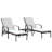 Alja Sun Loungers 2 pcs with Table Poly Rattan-1023675903