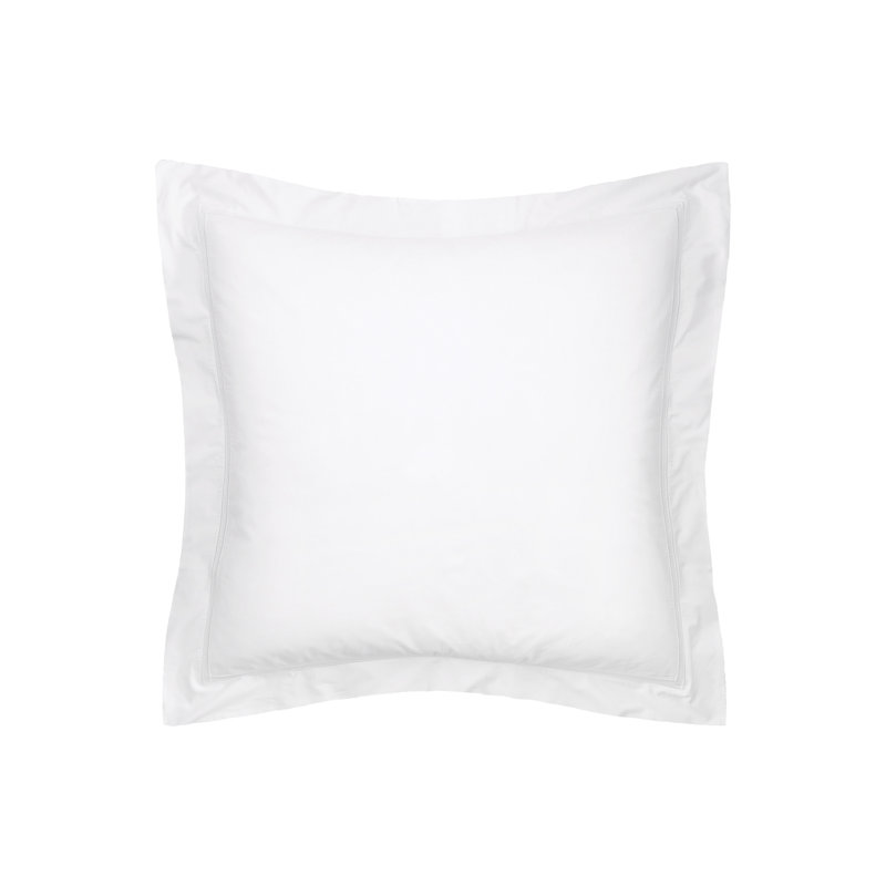 Coltrane 100% Cotton Envelope Sham, Euro, White